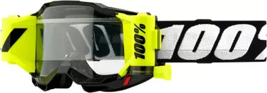 100% Accuri 2 Forecast Black Clear Goggles