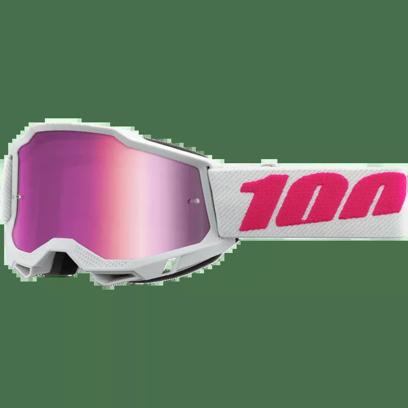 100% Accuri 2 Goggle Keetz Mirror Pink Lens