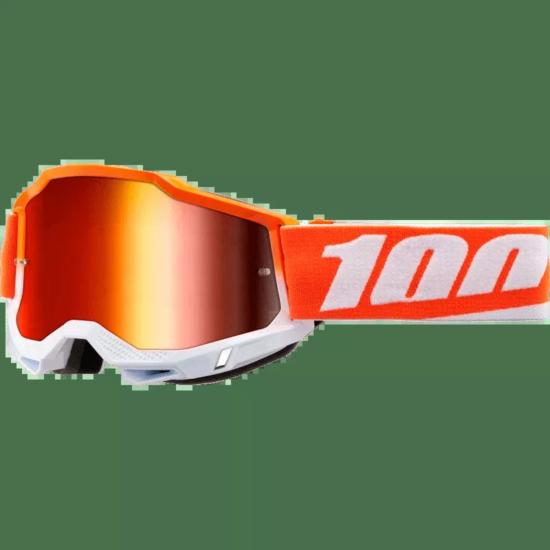 100% Accuri 2 Junior Goggle Matigofun Mirror Red Lens