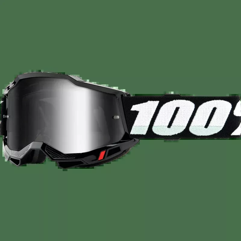 100% Accuri 2 Junior Goggle Mirror Silver Lens