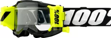 100% Accuri 2 Youth Forecast Black Clear Goggles