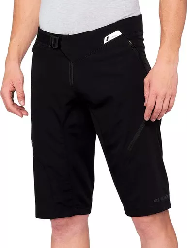 100% Airmatic Black Shorts