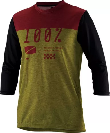 100% Airmatic Olive Jersey