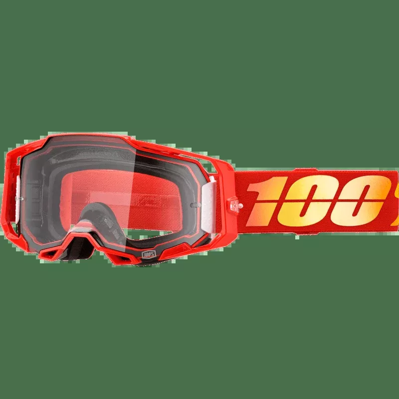 100% Armega Goggle Nuketown Clear Lens
