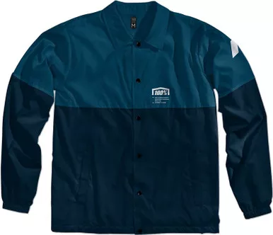 100% Ascott Navy Coaches Jacket