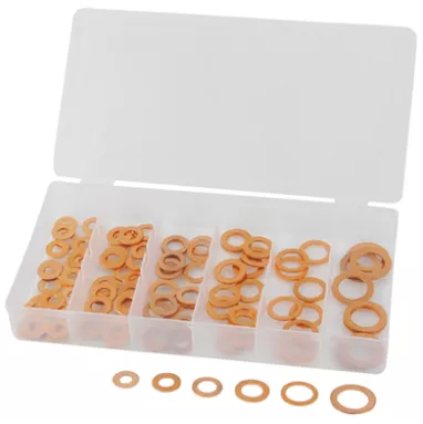 100 PC COPPER WASHER ASS