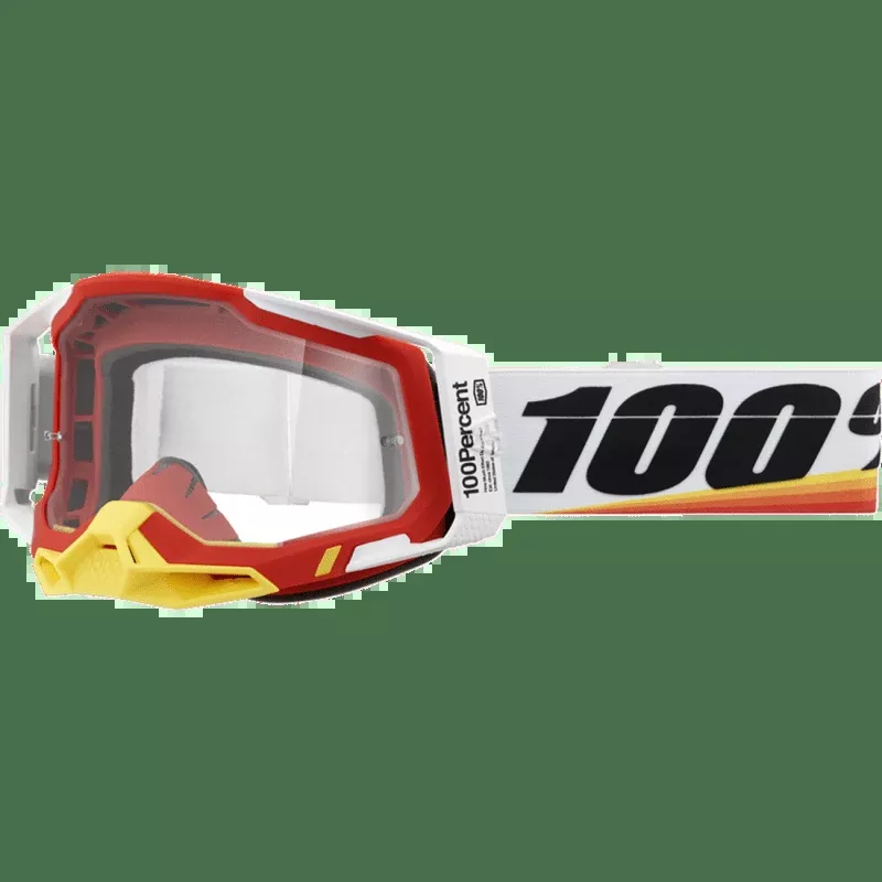 100% Racecraft 2 Goggle Arsham Clear Lens