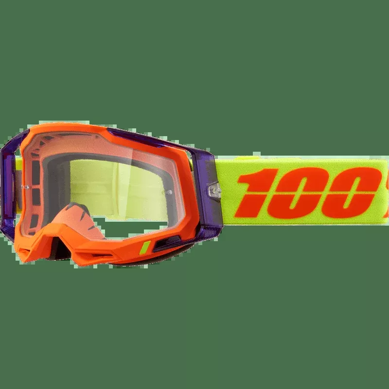 100% Racecraft 2 Goggle Panam Clear Lens