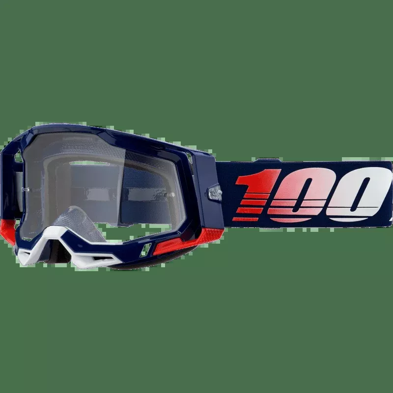 100% Racecraft 2 Goggle Republic Clear Lens