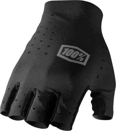100% Sling Black Gloves