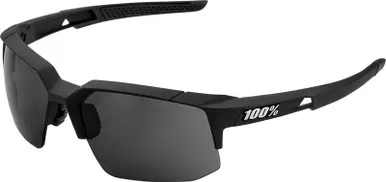 100% Speedcoupe Black-Smoke Performance Sunglasses