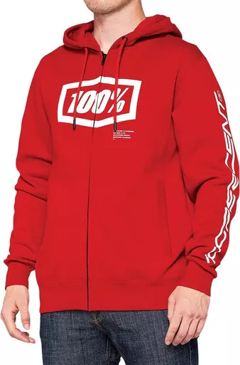 100% Syndicate Pepper Fleece Zip Up Hoodie