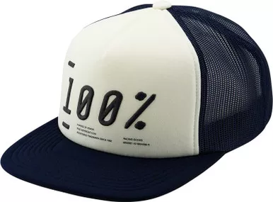 100% Transfer Navy Hat size One Size Fits Most