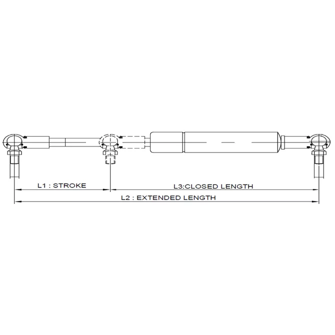 100LB GAS SPRING