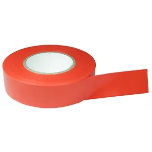 10PK RED PVC TAPE 66FT