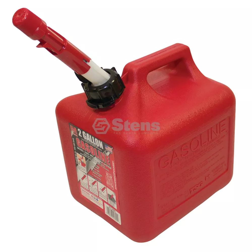2 Gallon Plastic Fuel Can -