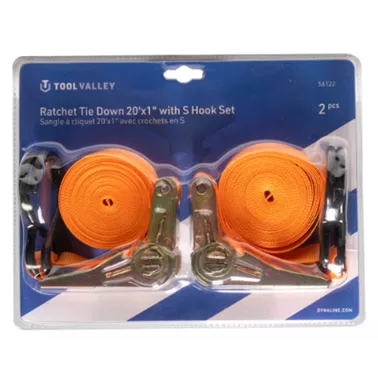 2PC RATCHET TIE DOWN SET