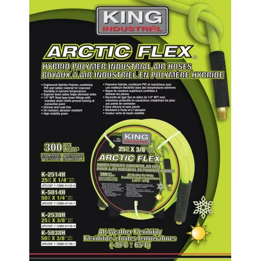 3/8″X100′ IND. AIR HOSE