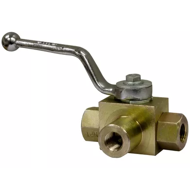 3 WAY BALL VALVE 1/2"