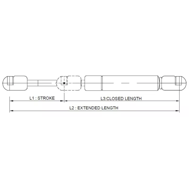 34LB GAS SPRING