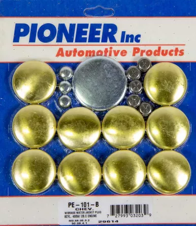400 Chevy Freeze Plug Kit – Brass PE-101-B