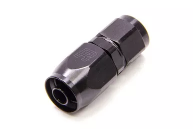 #6 Str Hose End Black 610025
