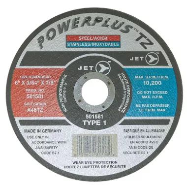 6"X3/64" CUTTING WHEEL
