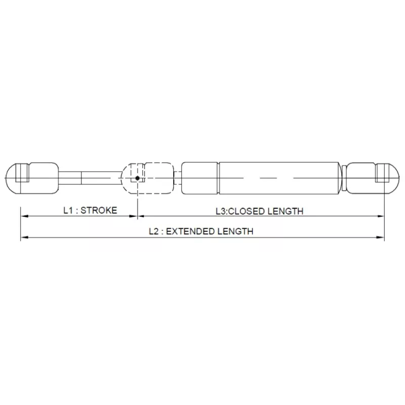 60LB GAS SPRING