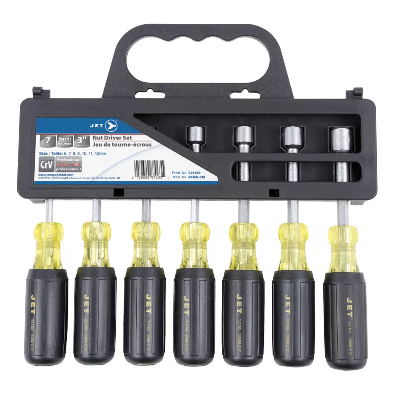 7PC MET NUT DRIVER SET