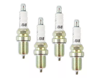 Accel 0414S-4 Shorty Copper Core Spark Plug Pack of 4