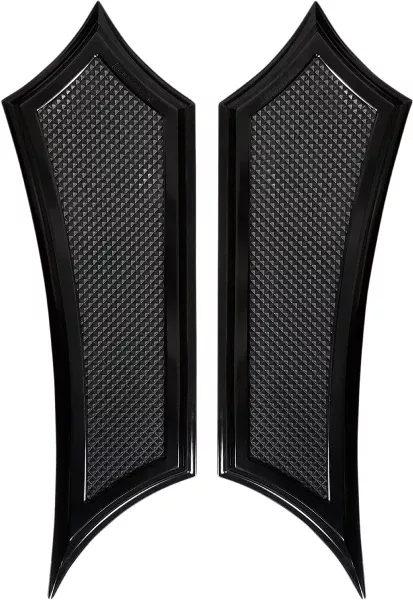 Accutronix Black Instigator Extended Floorboards Harley Touring Softail 80-20
