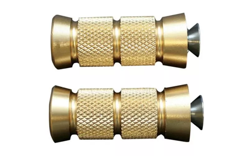 Accutronix Brass Shift Pegs -Knurled/Grooved 2-1/4" Long(pr)