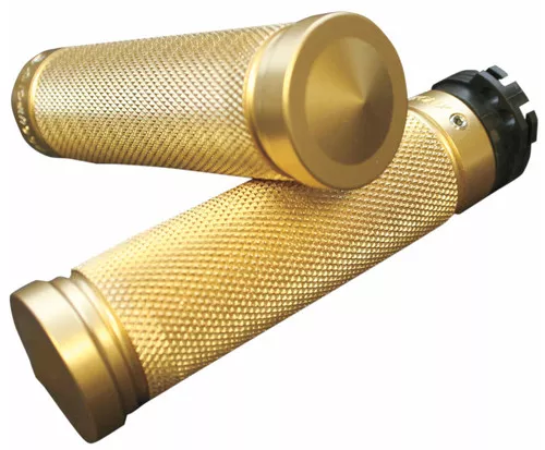 Accutronix Knurled Dual Cable Brass Grips (GR100-K5)