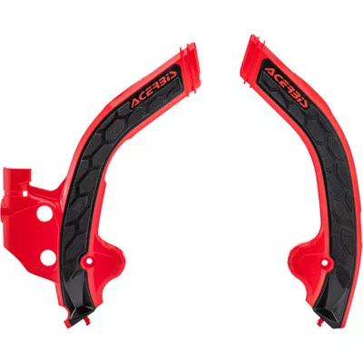 Acerbis Beta 350 RR 4T 2020-2021 X-Grip Frame Guards – Red/Black