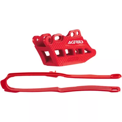 Acerbis Honda CRF450R 2017-2019 Chain Guide and Slider Kit - Honda CRF250R/CRF450R/RX - Red