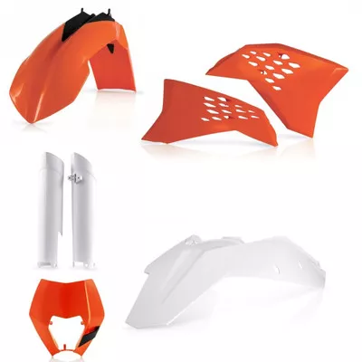 Acerbis KTM 250 XC -W 2008 -2011 Full Replacement Body Kit – OE Orange