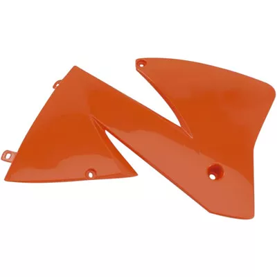 Acerbis KTM 300 XC -W 2006 -2007 Radiator Shrouds - Orange