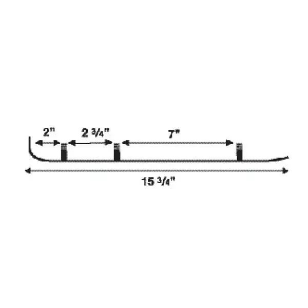 ACS Wear Bar Sport Ski-Doo 5″ 90 Deg