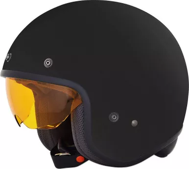AFX FX-142Y Gloss Black Helmet