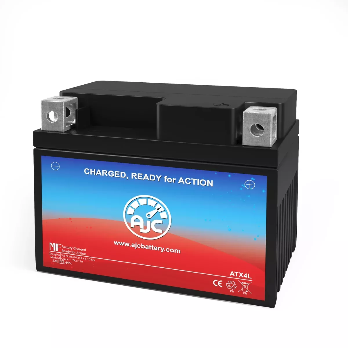 AJC Battery Compatible with DRR All Scooter and Moped Battery