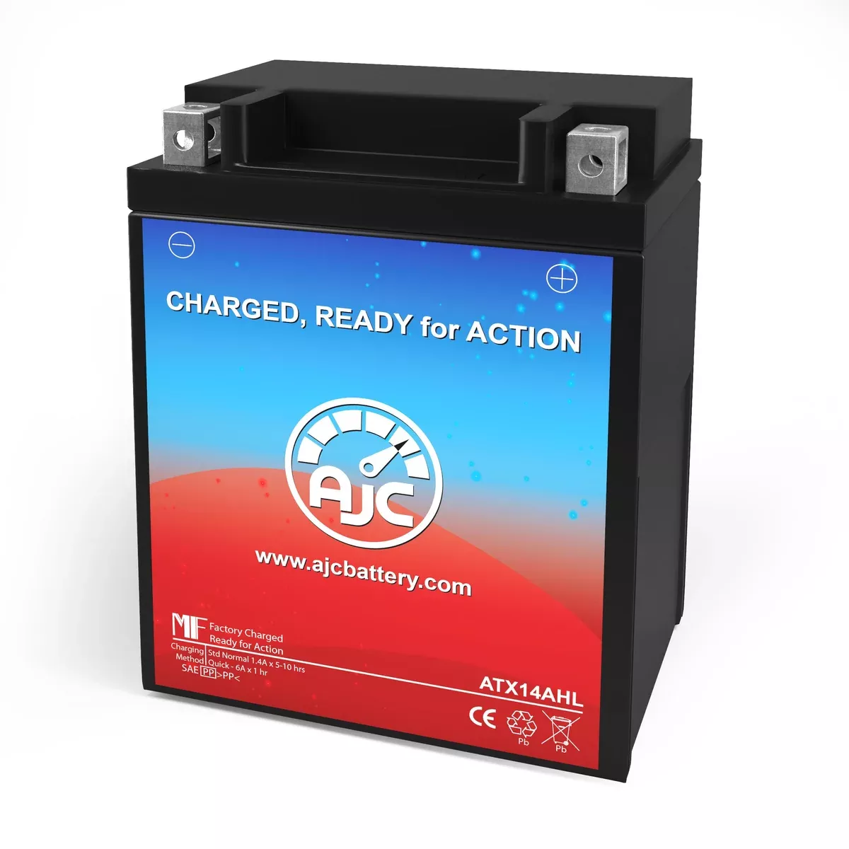 AJC Battery Compatible with Ducati Alazurra 650CC Motorcycle Battery