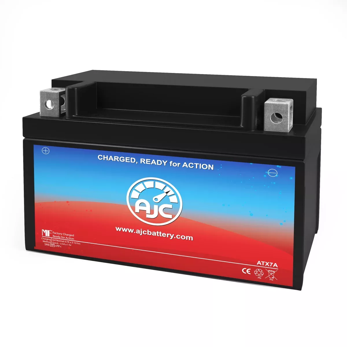 AJC Battery Compatible with Sym Fiddlell50 Scooter and Moped Battery (2010-2012)