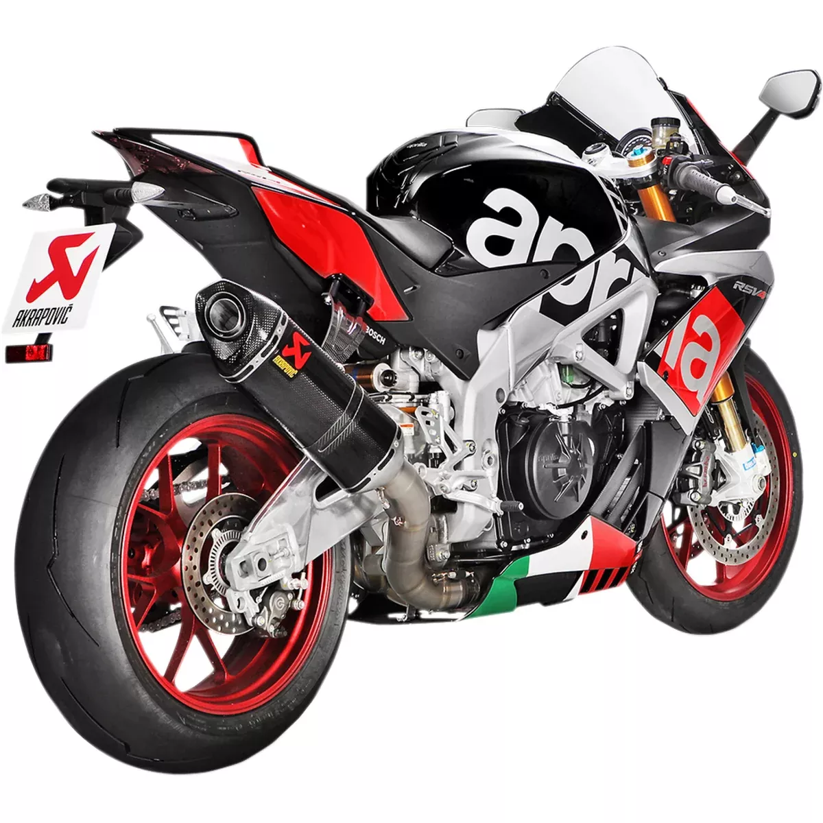 AKRAPOVIC 1810-2298 S-A10E8-RC Evolution Line Exhaust System Evolution Exhaust – Titanium/Carbon Fiber