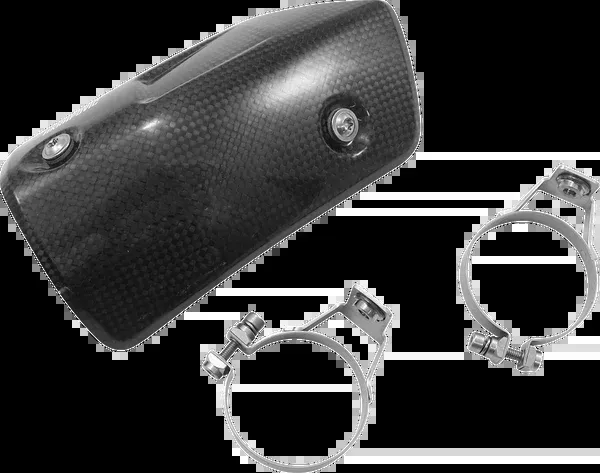 Akrapovic Heat Shield – Carbon Fiber – Grom