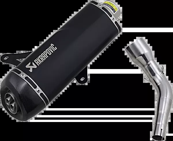 Akrapovic Muffler – Black – Stainless Steel – GTS/GTV