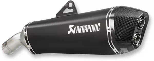 Akrapovic Muffler – Black – Titanium