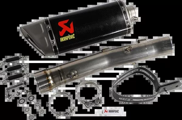 Akrapovic Muffler – Titanium/Carbon Fiber