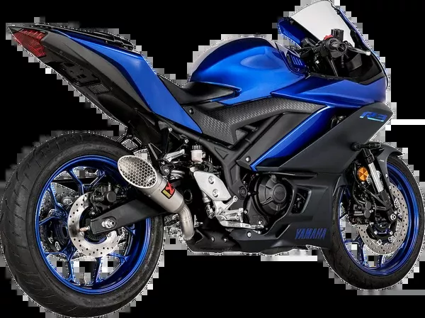 Akrapovic Slip-On Line Muffler – Titanium End Cap