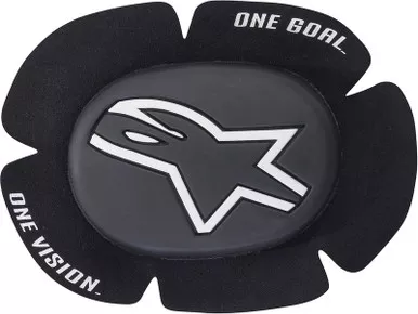 Alpinestars Evolution GP SP - Knee Slider - Black/White