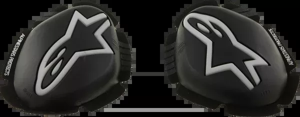 Alpinestars GP Plus Knee Sliders – Black/White